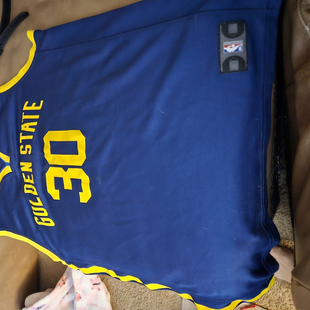 Golden State Blue and Yellow Jersey